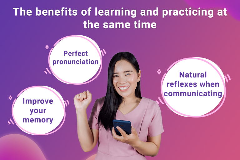 benefits of learning and practicing English at the same time