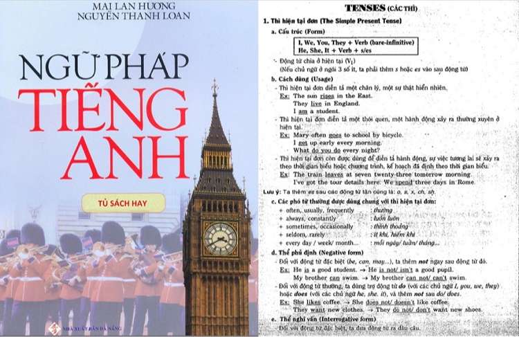 Sách ngữ pháp tiếng anh giao tiếp